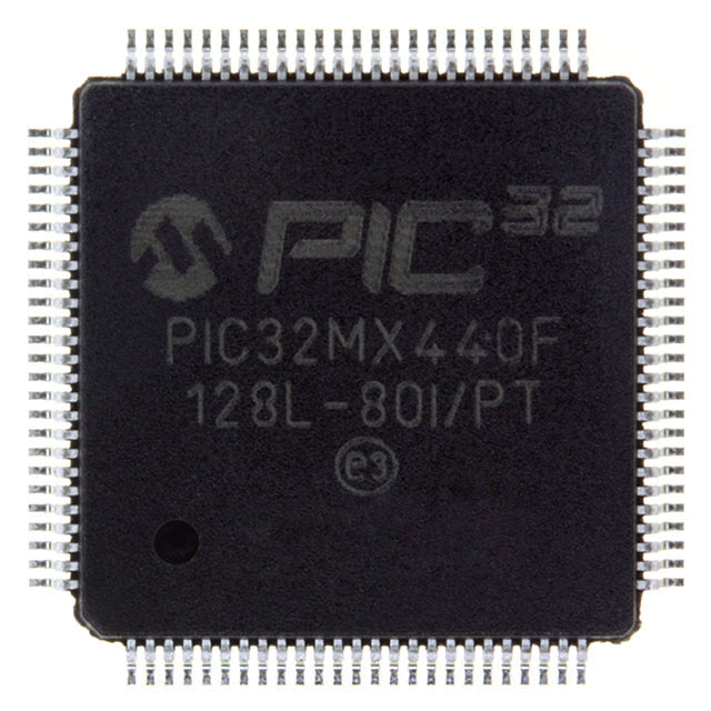 PIC32MX440F128L-80I/PT